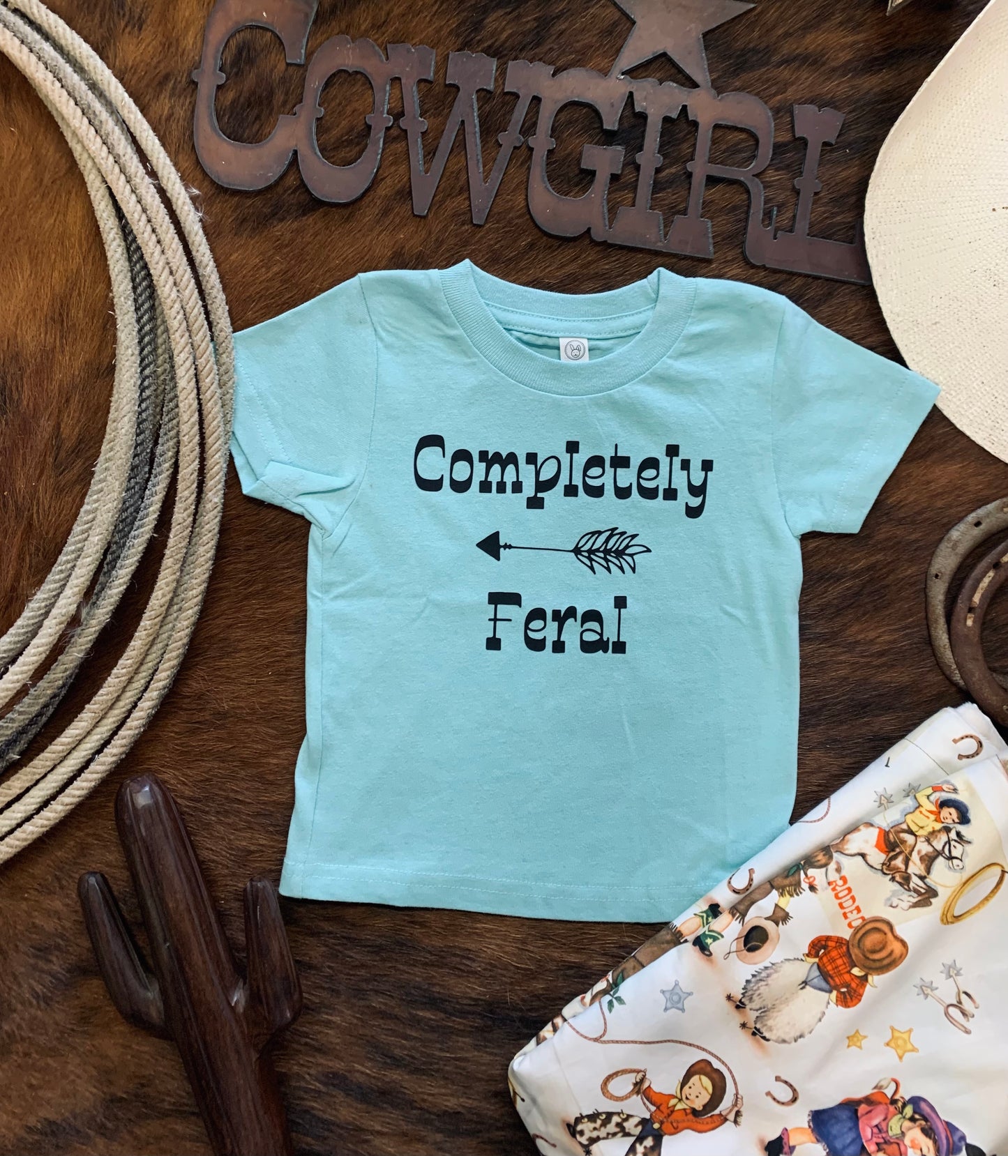 Completely Feral Cowkid Tee