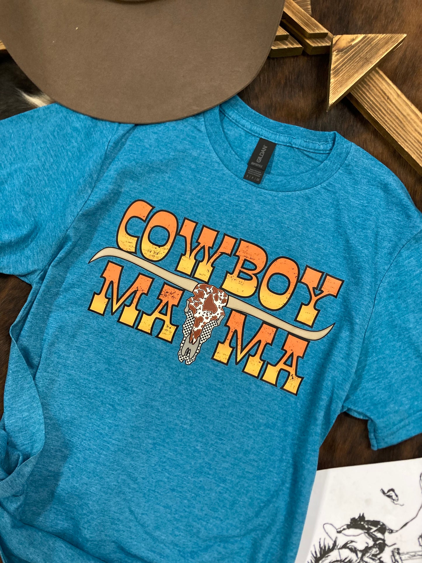 Cowboy Mama Western Tee