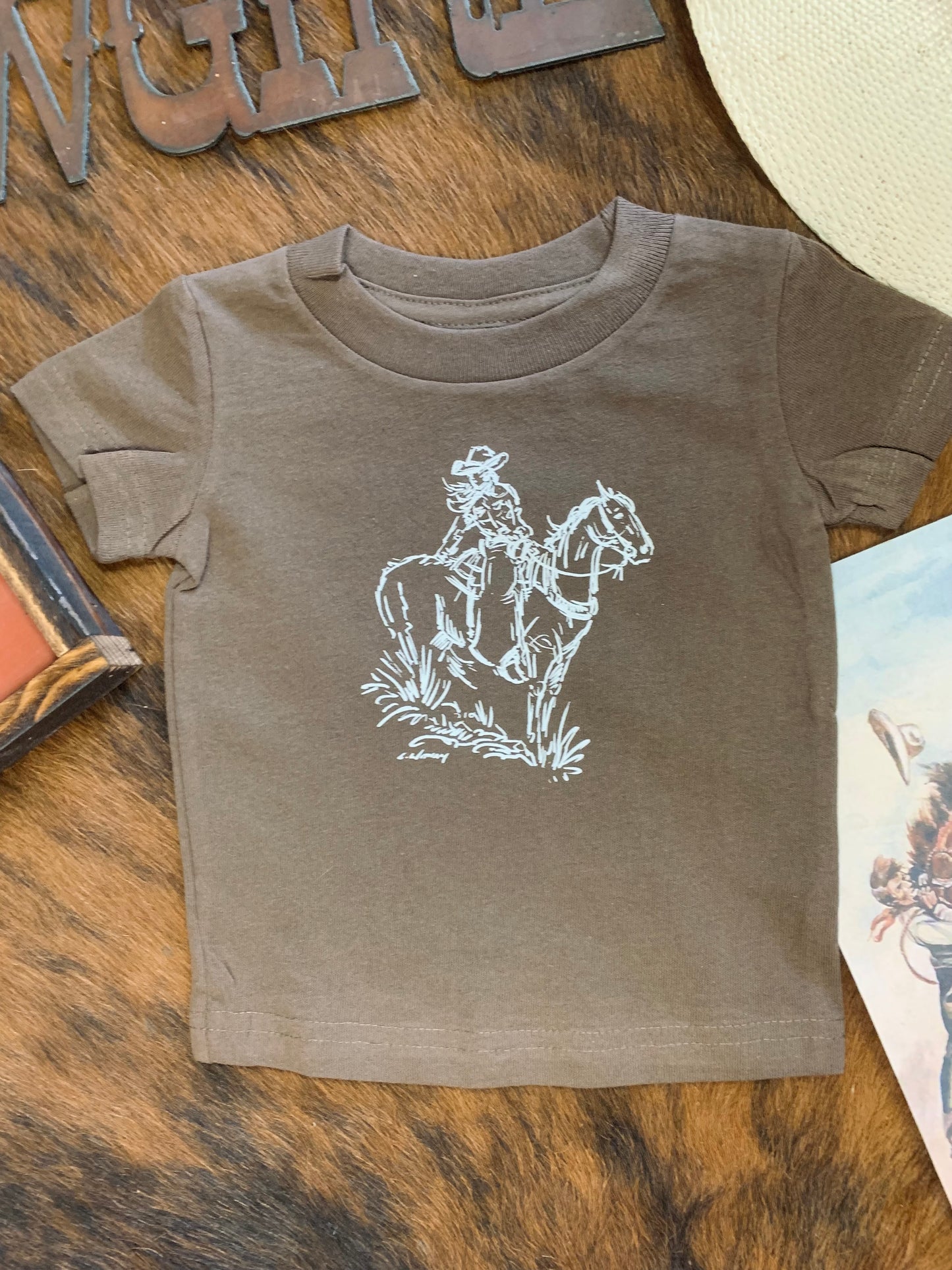Cowgirl Toddler Tee