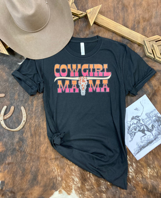 Cowgirl Mama Western Graphic T-Shirt