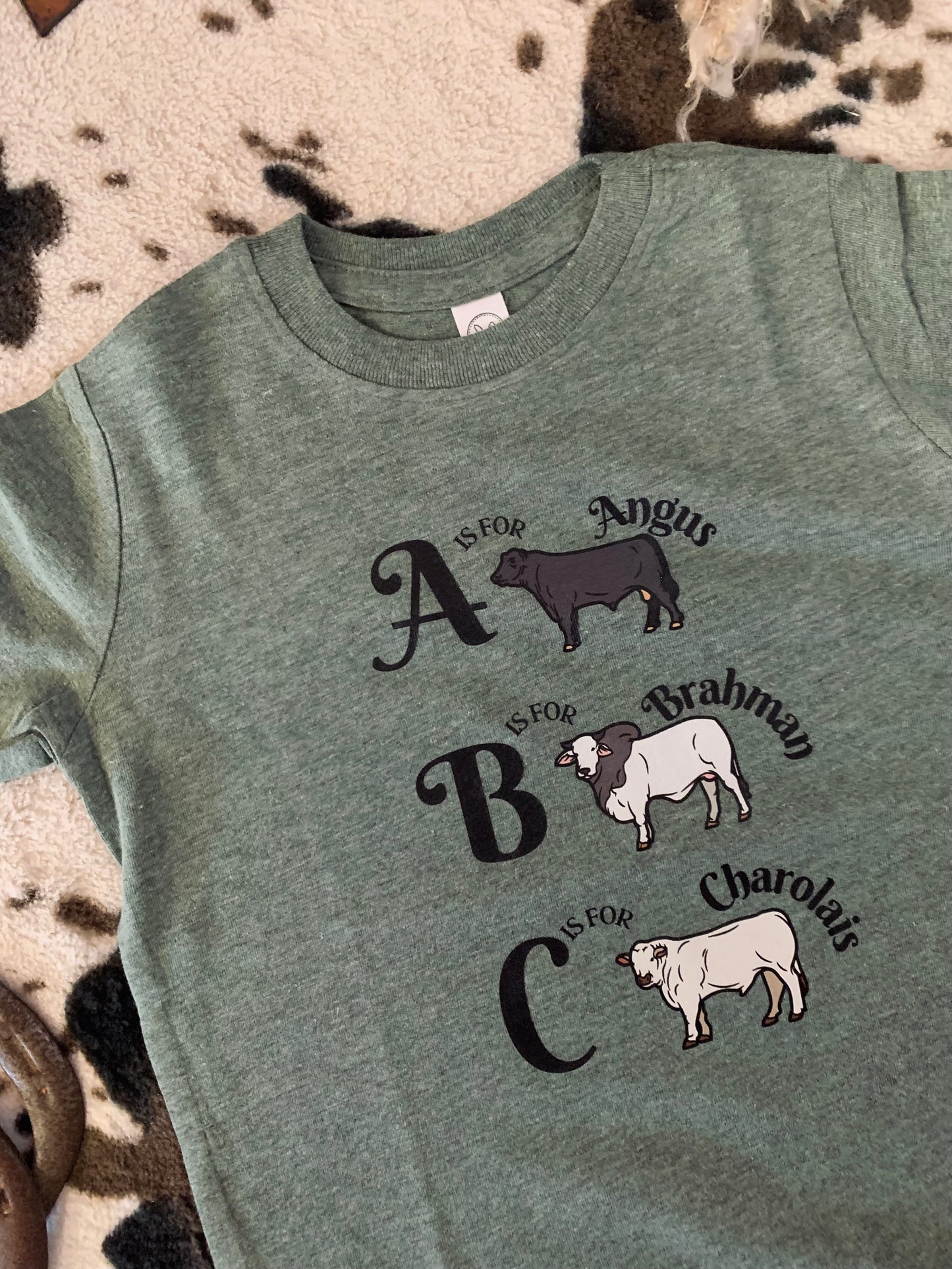 Cowboy ABC’s Toddler Tee