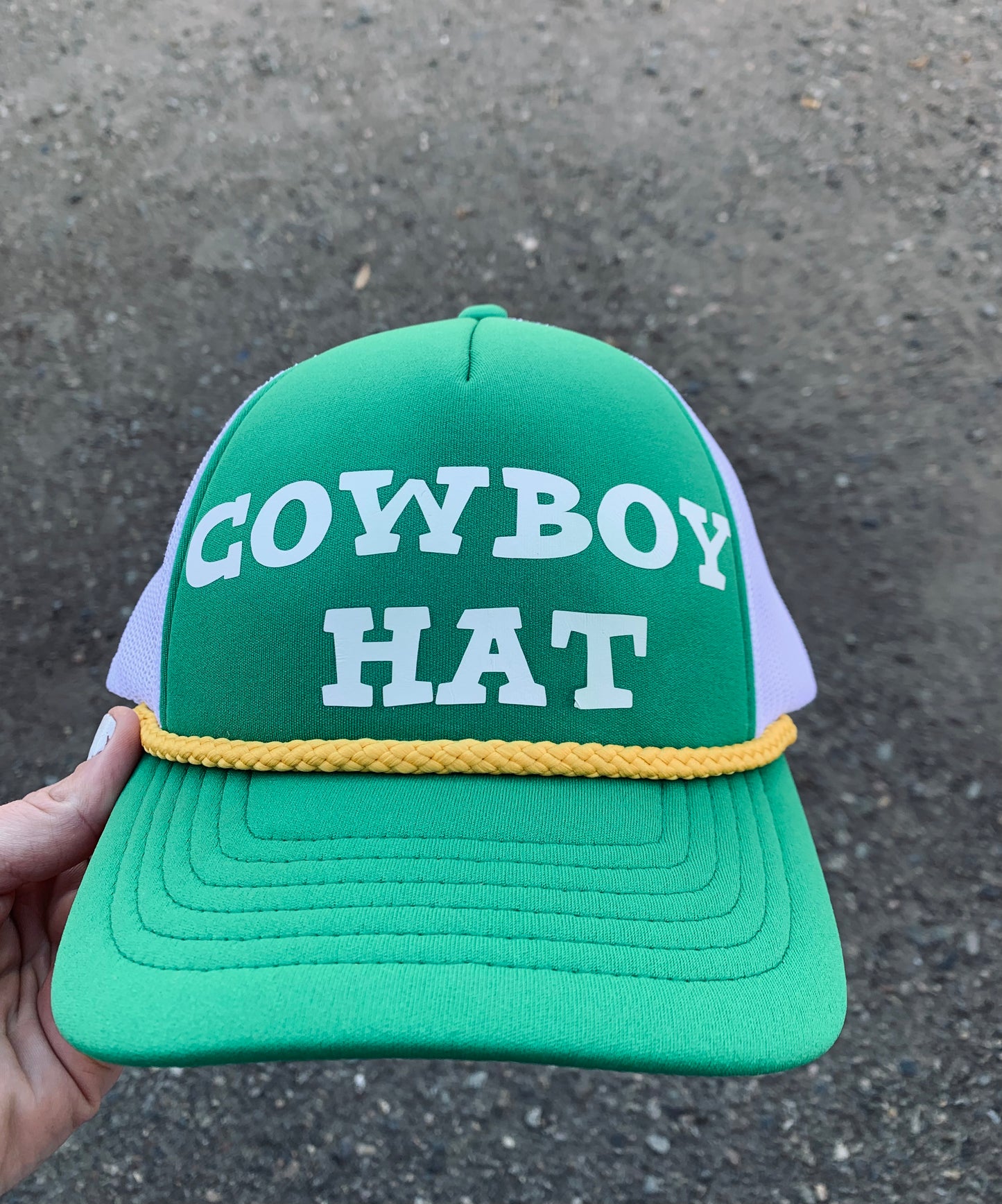 “Cowboy Hat” Trucker Cap