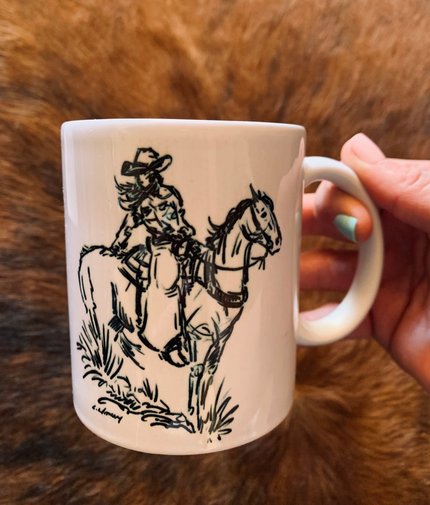 “Always Be A Cowgirl” Ranchy Mug