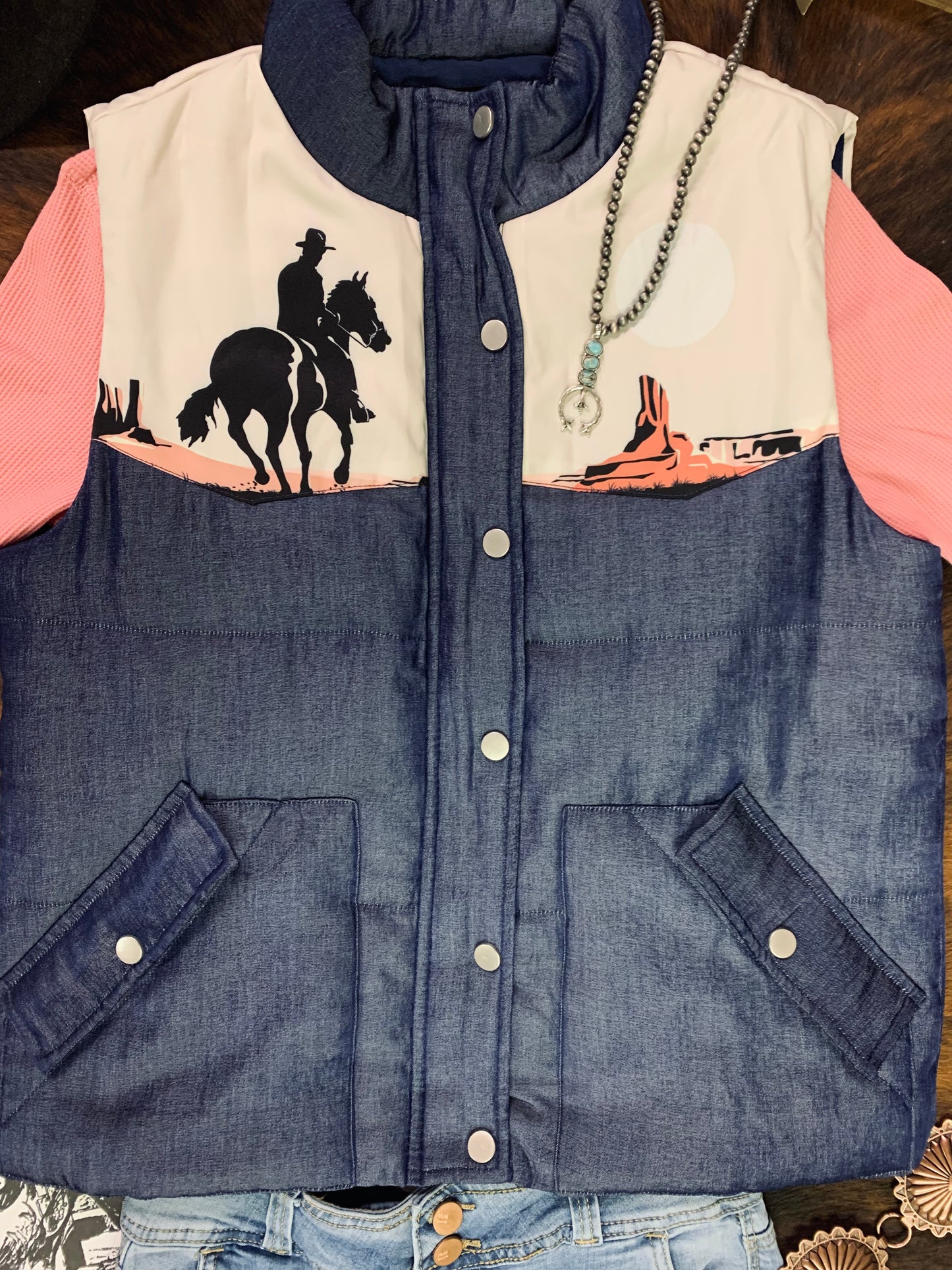 Lone peak Button Up Vest