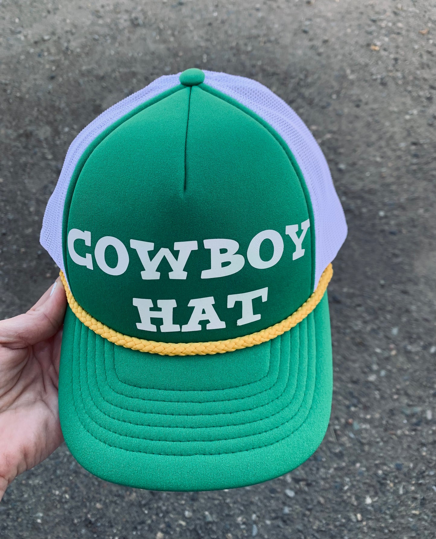 “Cowboy Hat” Trucker Cap