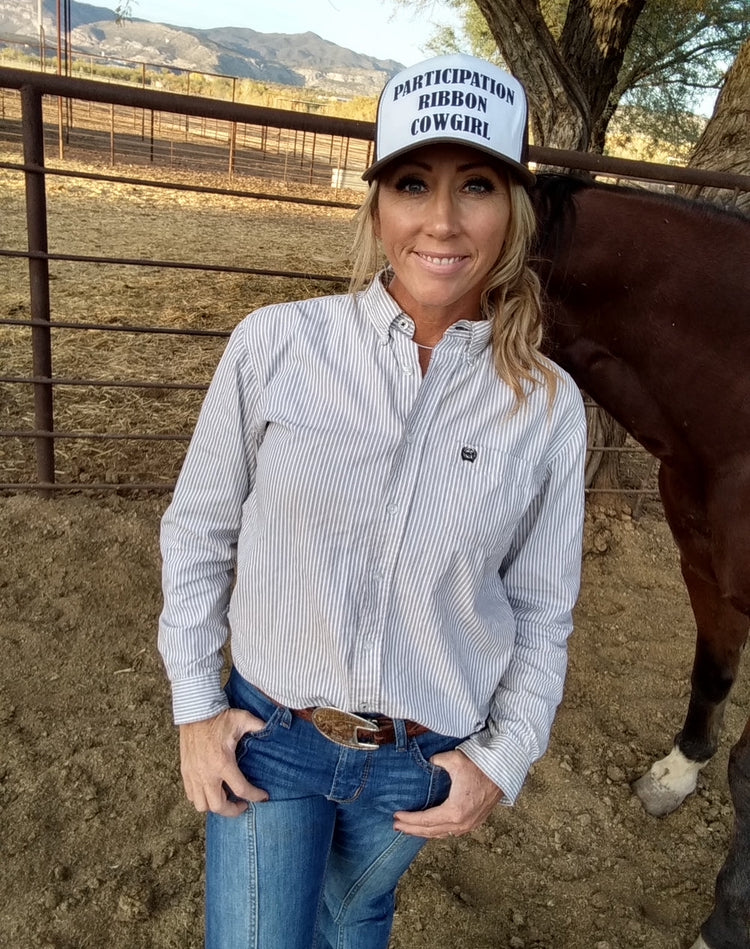 Participation Ribbon Cowgirl Trucker Hat